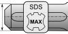 Rund SDS-Max Ø 18 mm x 66 mm 